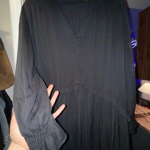 Elegant Black Women's Dress